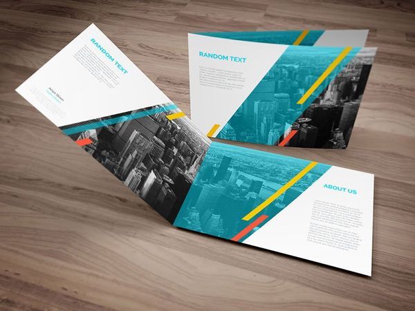 14 Brochure Mockup Psd Free Images