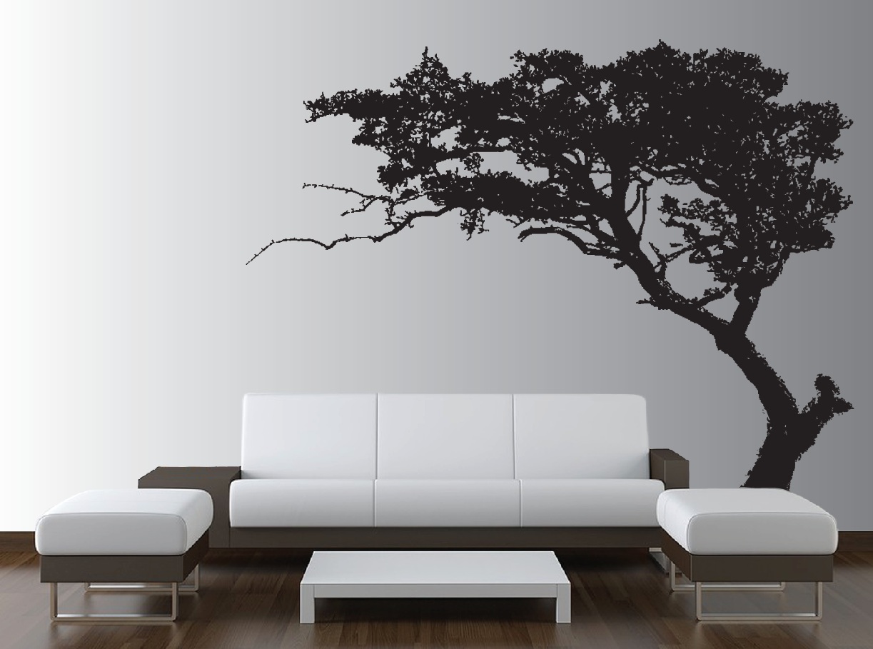 Large Vinyl Tree Wall Decal