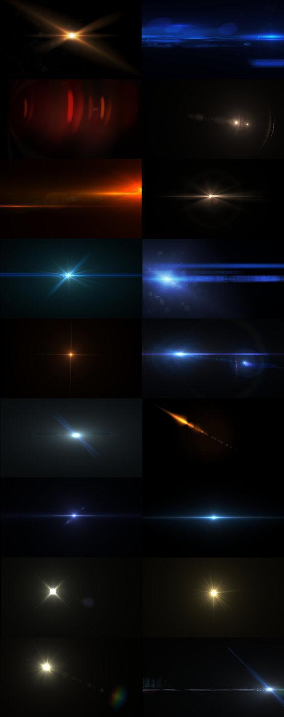 Lens Flare Photoshop Textures