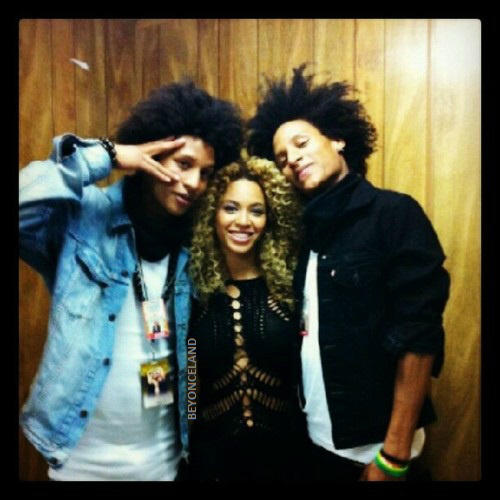 Les Twins and Beyonce