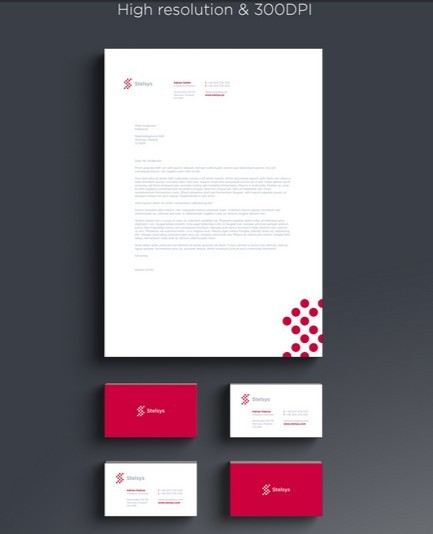 Letter Head & Business Cards Mockup PSD Template Branding Stationary Letter Head & Business Cards Mockup PSD Template Branding Stationary