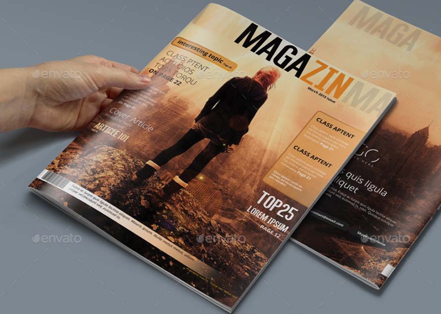 Magazine Layout Templates Photoshop