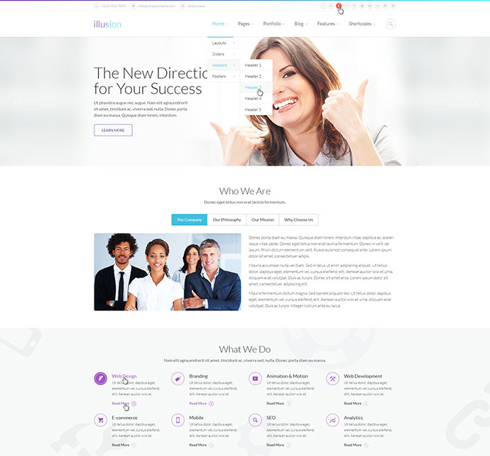 Magazine PSD Template Magazine PSD Template