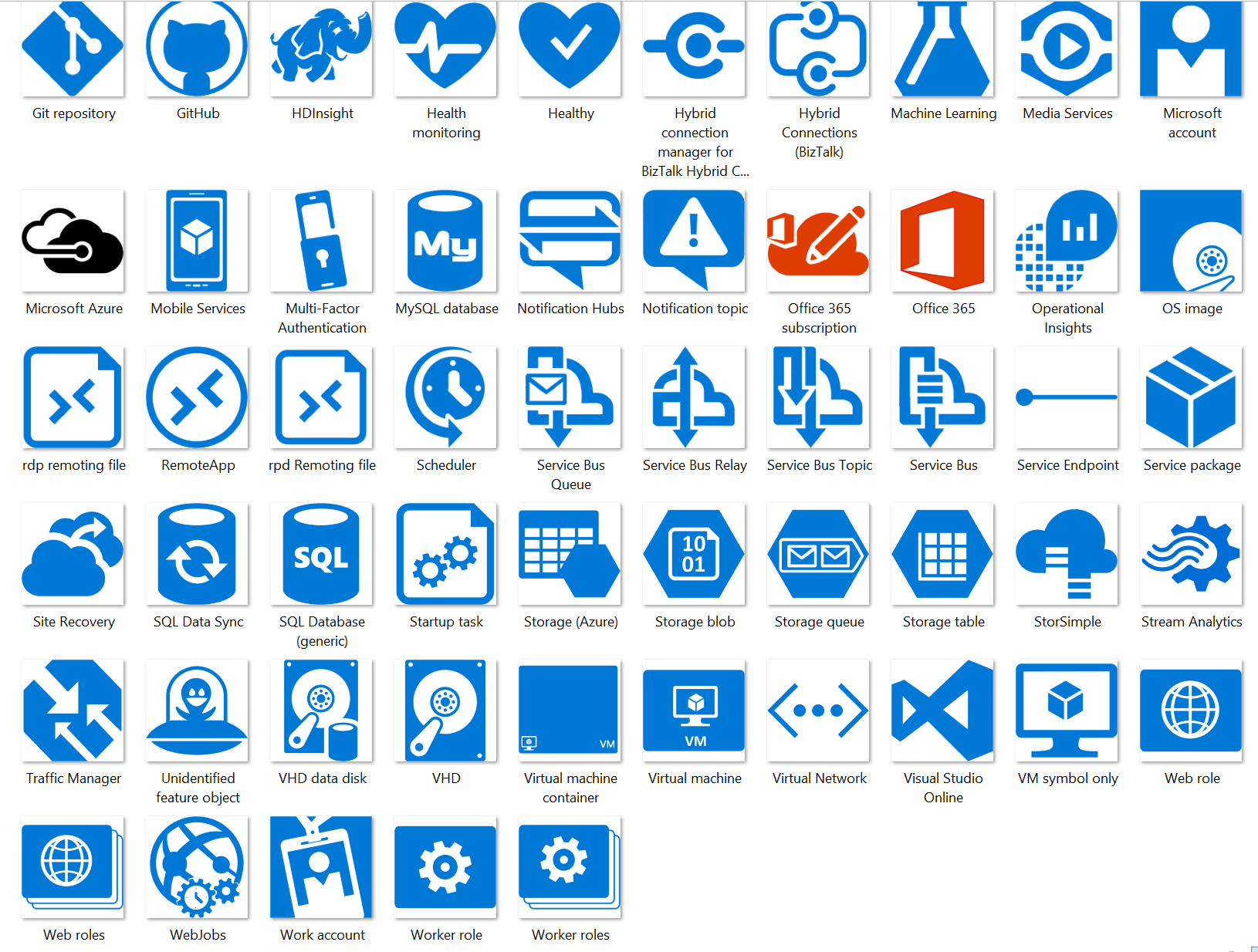 Microsoft Visio Server Icon