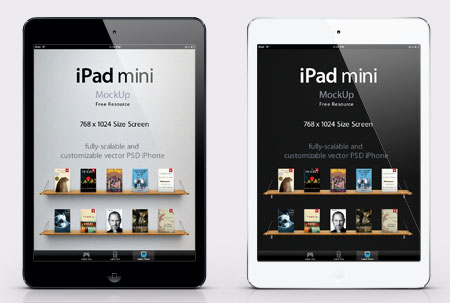 Mini iPad Template Photoshop