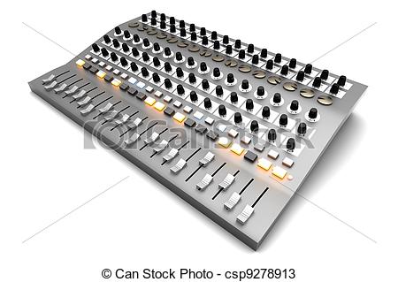 Mixing Board Graphic
