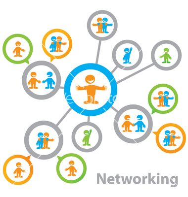 Networking Vector Art