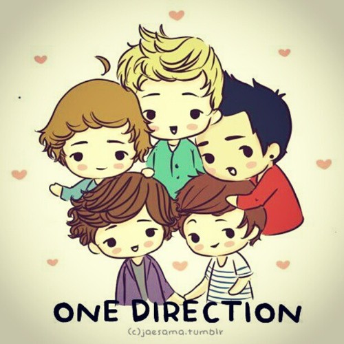 One Direction as Cartoons