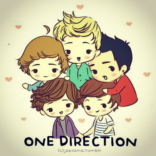 One Direction as Cartoons One Direction as Cartoons