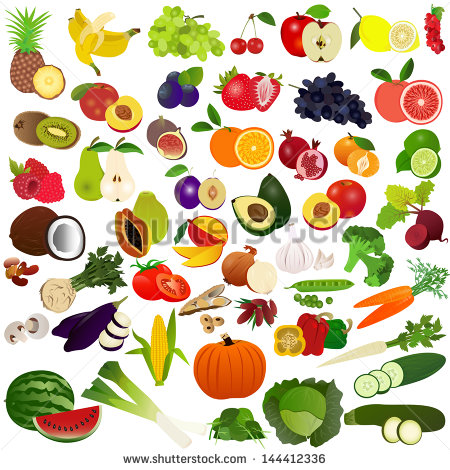 Patchy Fruit Vector
