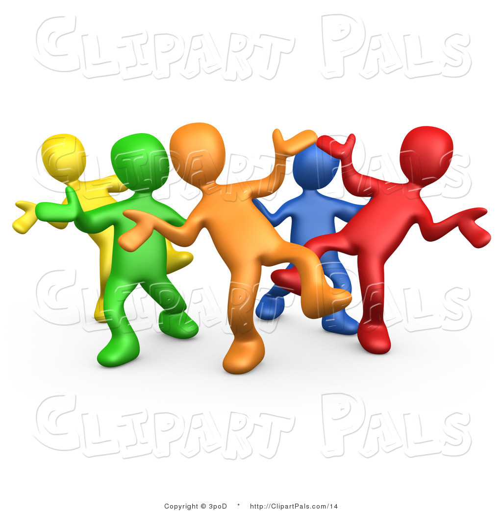 People Having Fun Clip Art