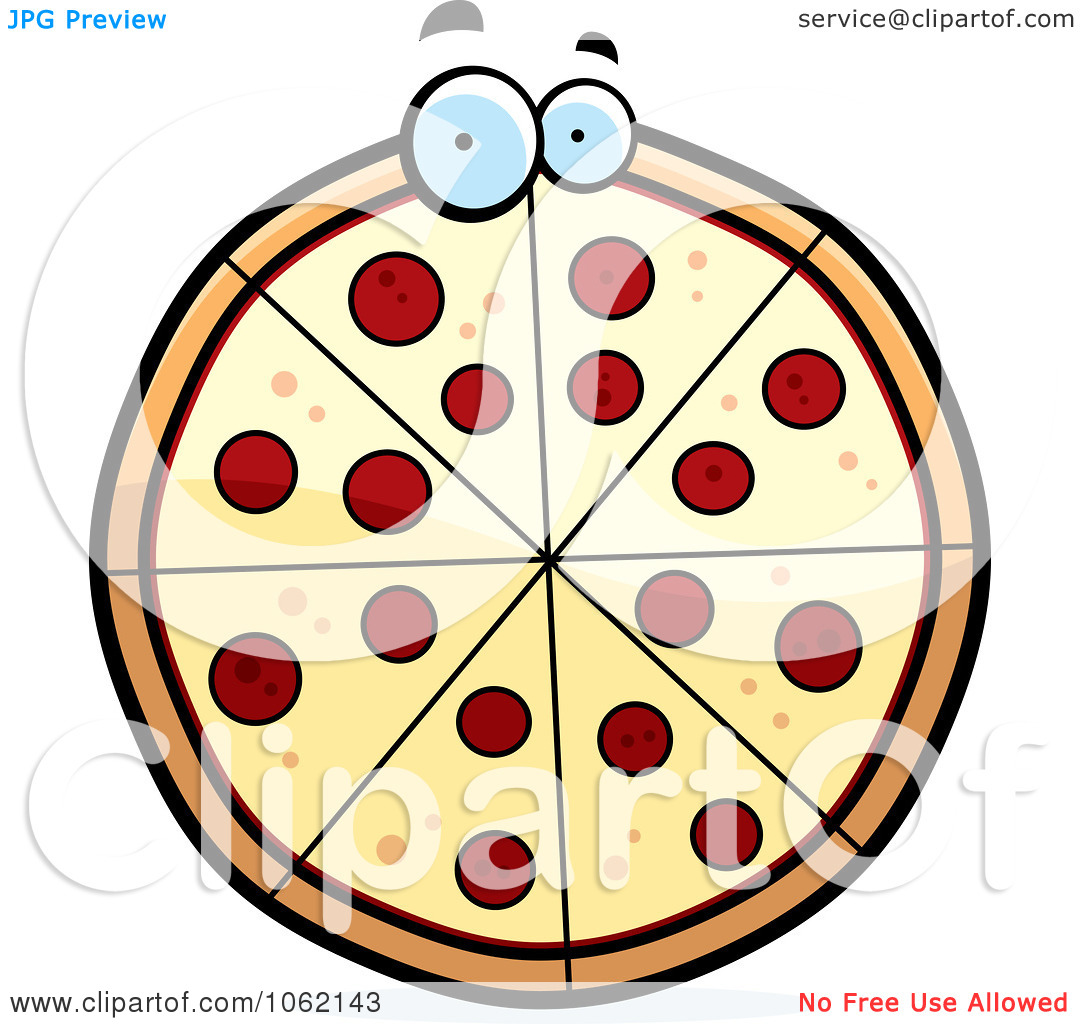 Pepperoni Pizza Clip Art