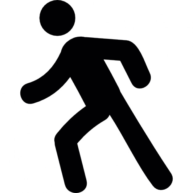 Person Walking Icon