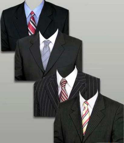 Photoshop PSD Free Images Coat and Tie