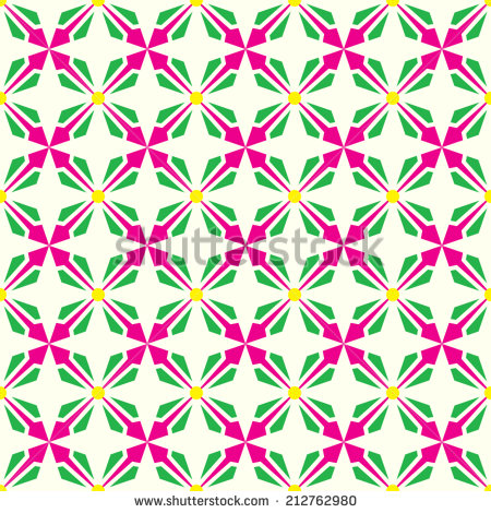 Pink and Green Abstract