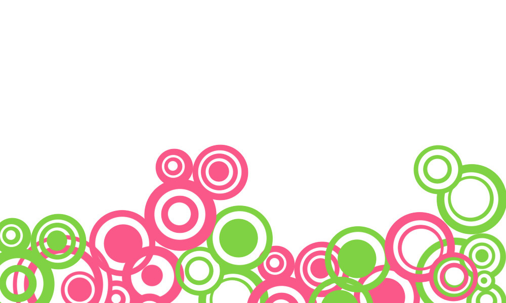 Pink and Green PowerPoint Templates