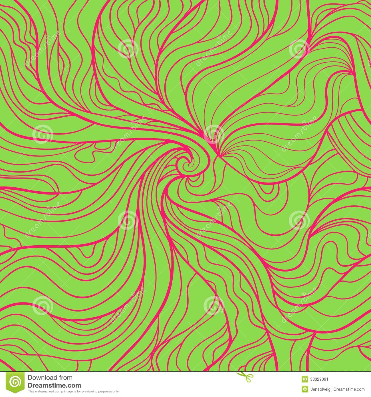 Pink and Green Seamless Pattern