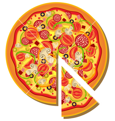 Pizza Clip Art Vector