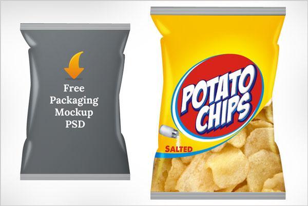 Potato Chip Bag Template