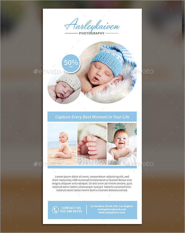 Rack Card Template Photoshop