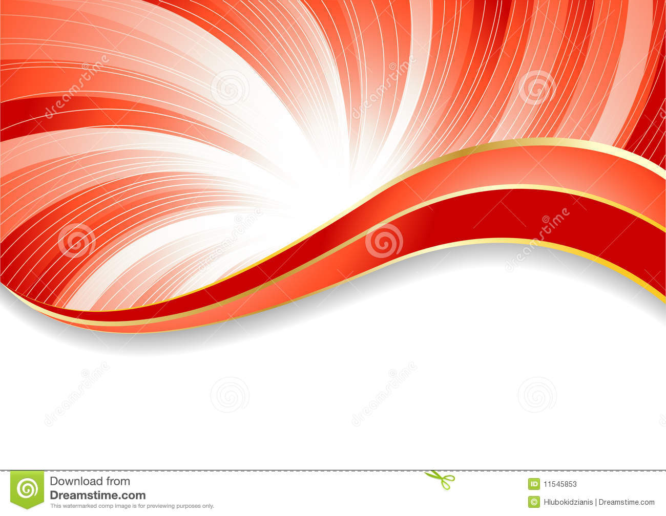 Red Abstract Vector