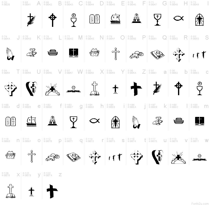 Religious Christian Font