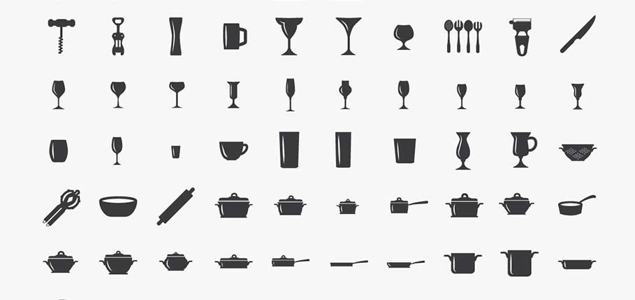 Restaurant Icons Free Download