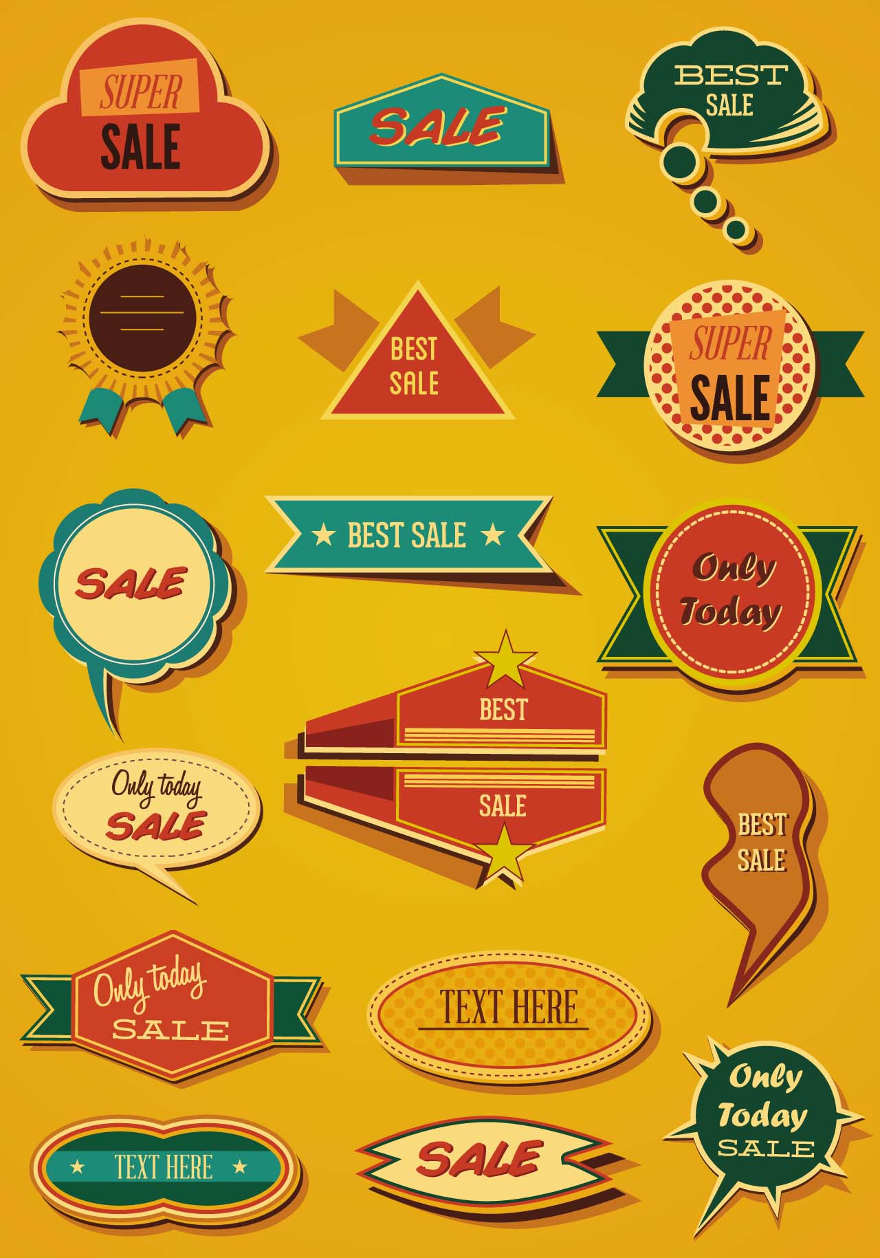 Retro Badge Clip Art Retro Badge Clip Art