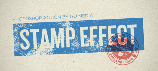 Rubber Stamp Effect Photoshop