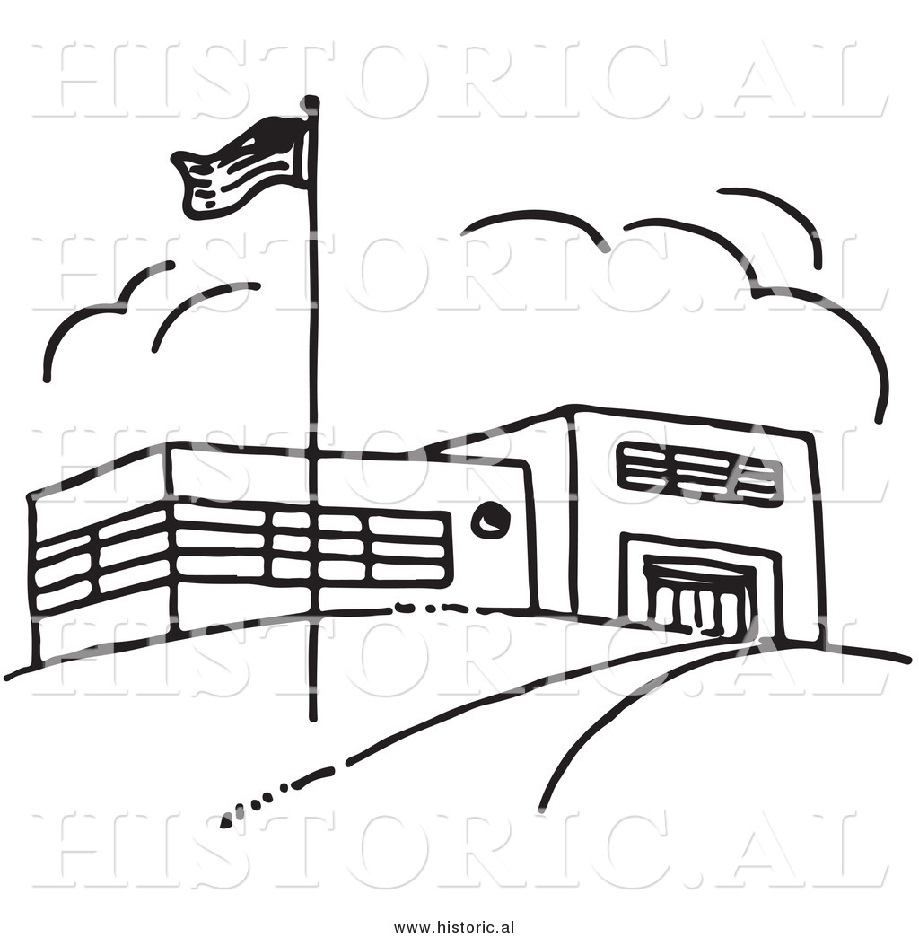 School Building Clip Art Black and White School Building Clip Art Black and White