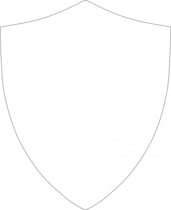 Shield Outline Clip Art