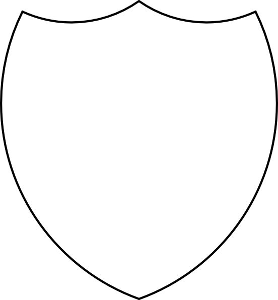 Shield Template Clip Art Shield Template Clip Art