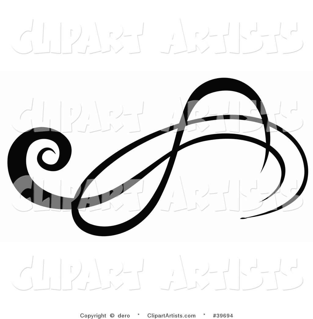 Simple Scroll Designs Clip Art