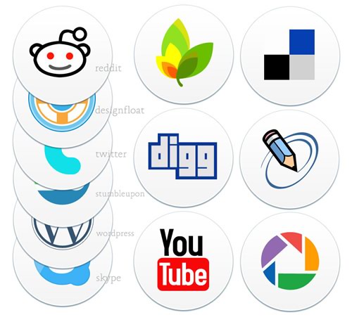 Social Media Web Icons