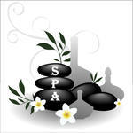 Spa Rocks Clip Art