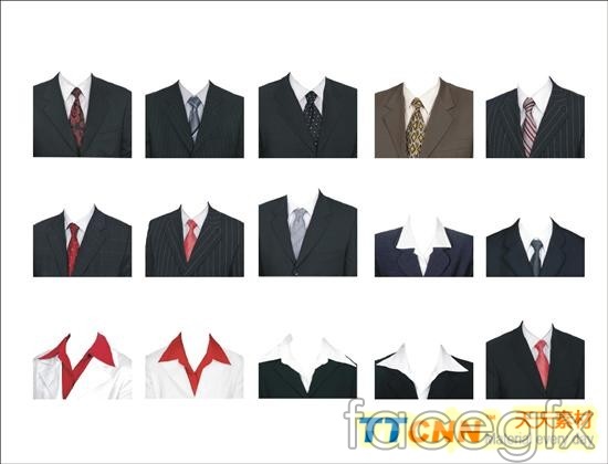 Suit Template PSD