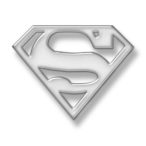 Superman Logo with Transparent Background