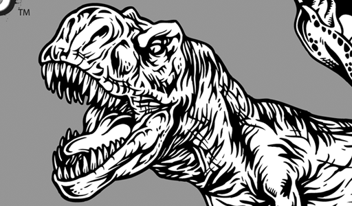 T-Rex Skeleton Clip Art Free