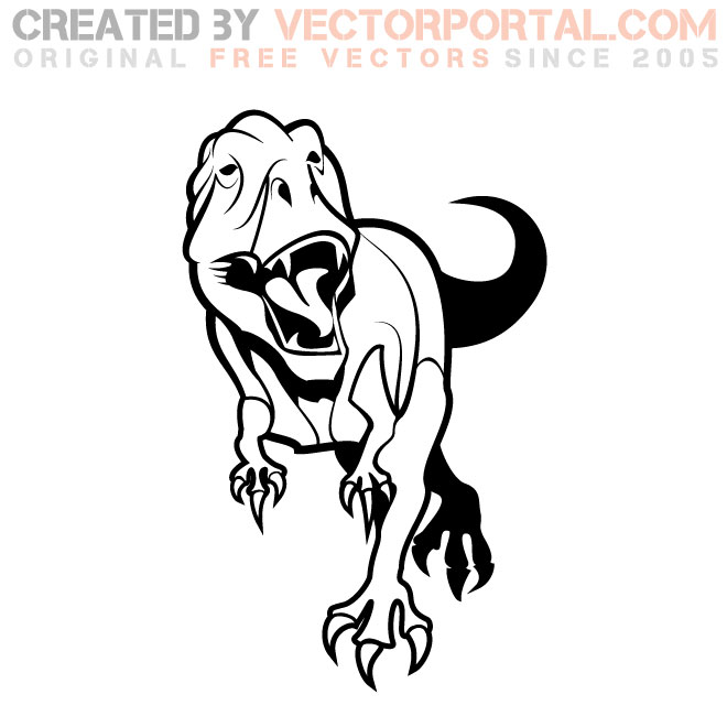 T-Rex Vector Graphics