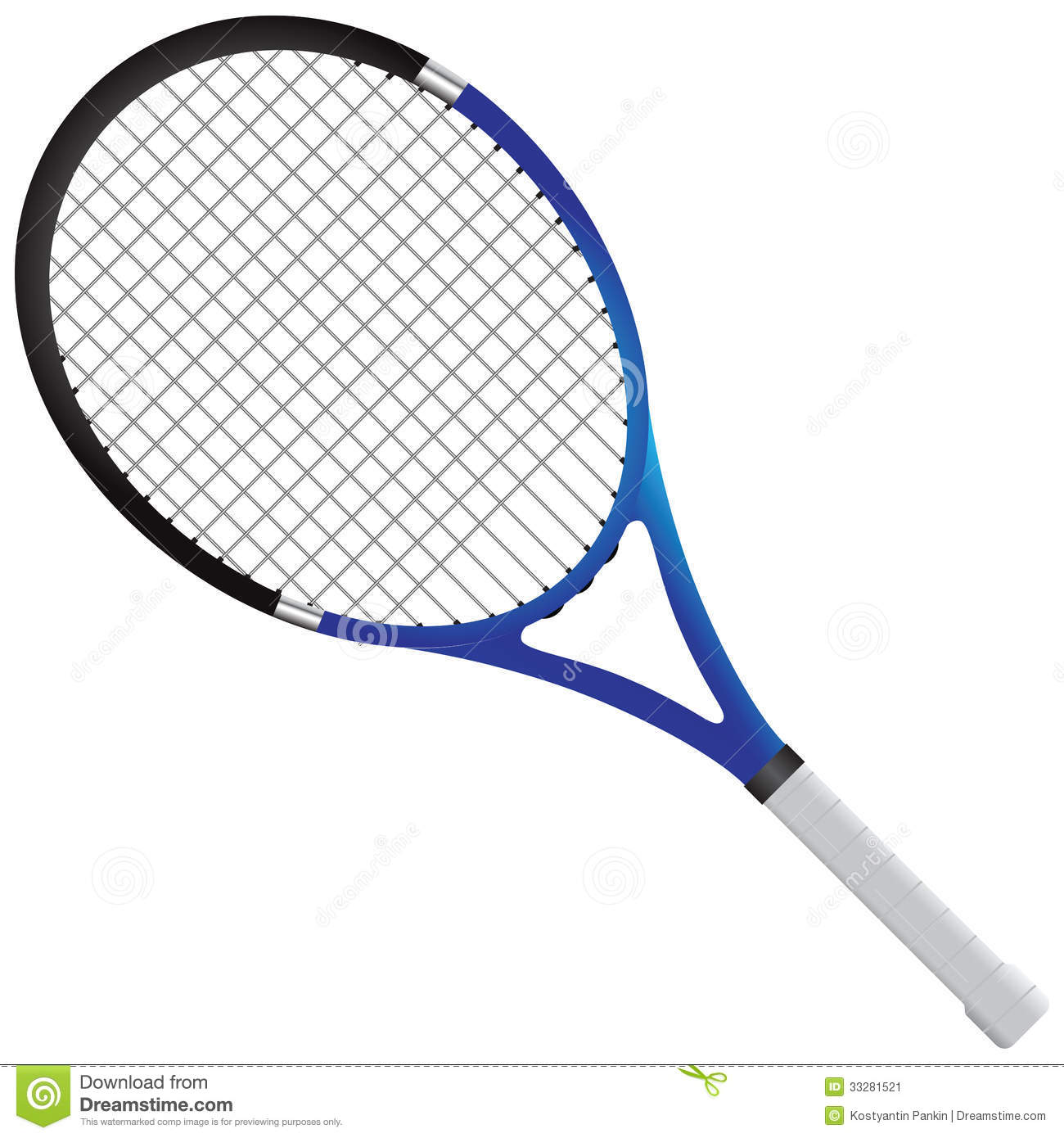 Tennis Racket Vector