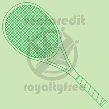 Tennis Racket Vector