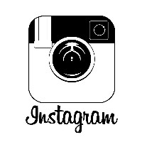 Instagram Logo Black