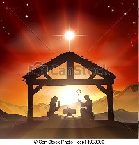Religious Christmas Scenes