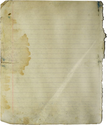 Torn Notebook Paper