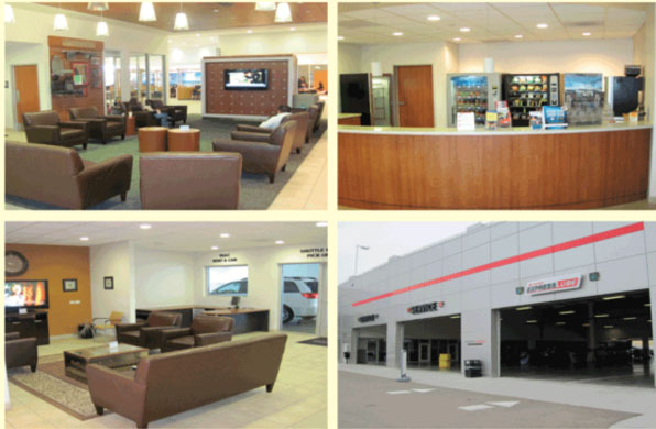 Toyota Car Dealership Waiting Room