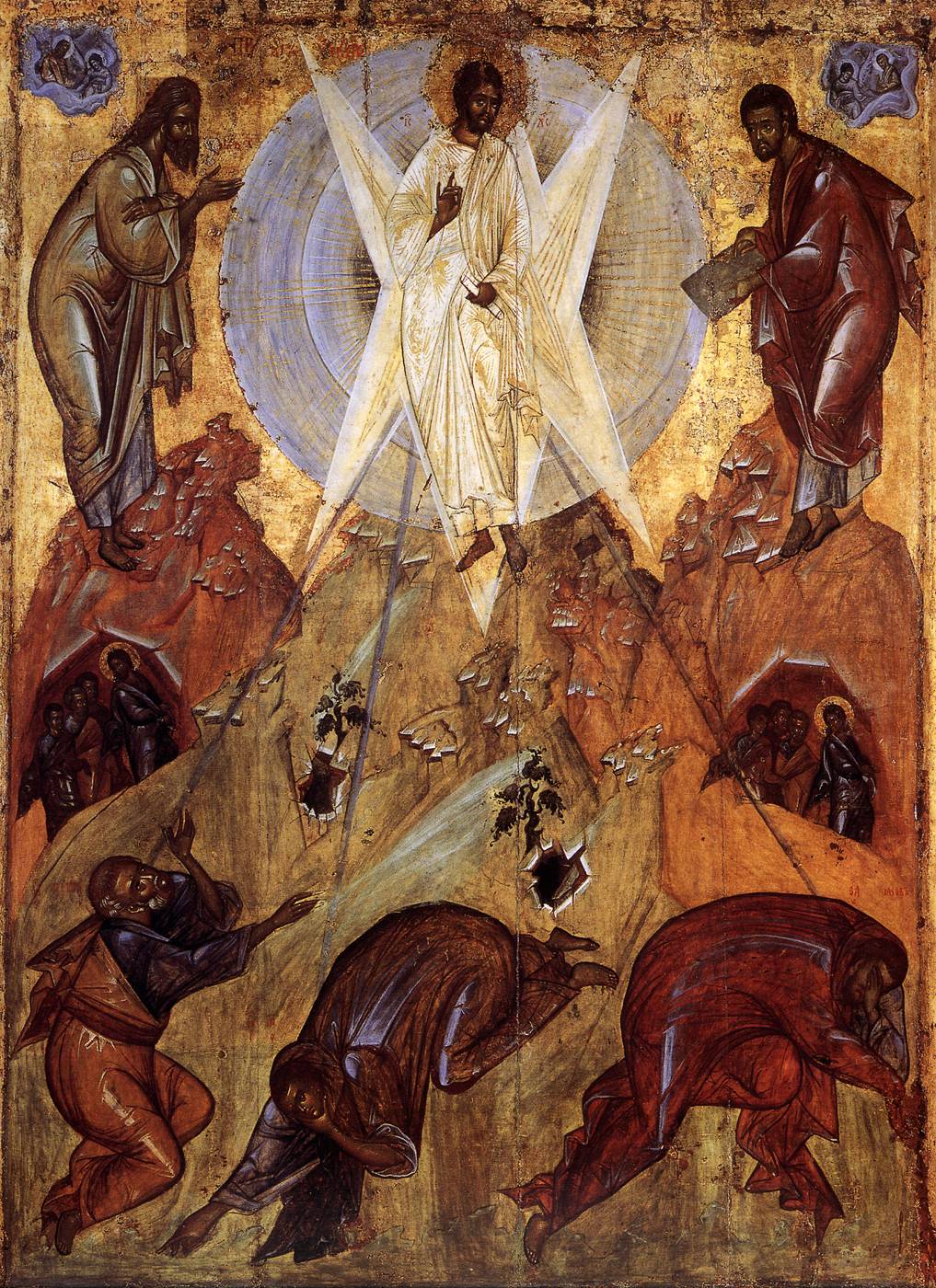 Transfiguration of Christ Icons Byzantine