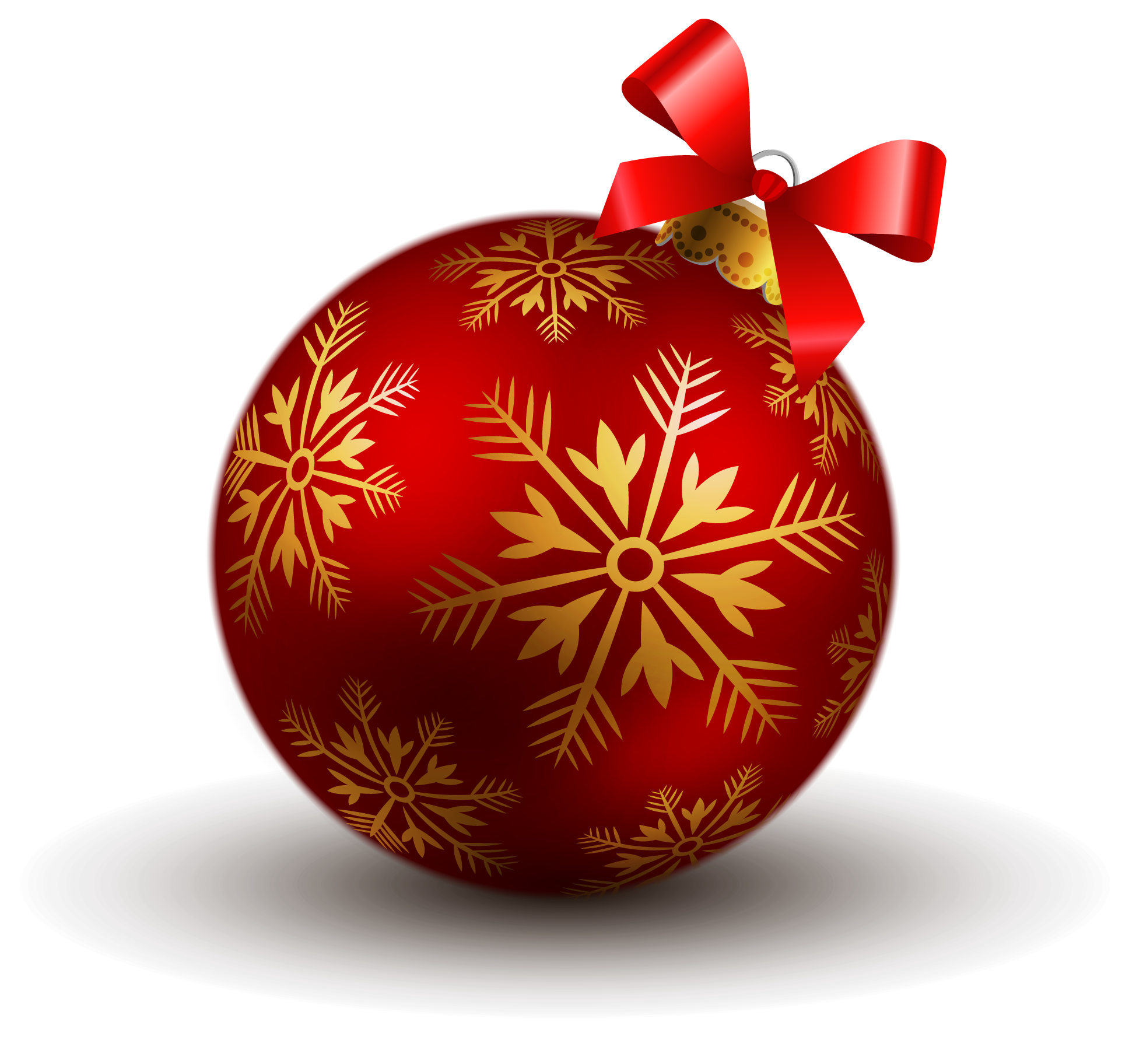 Transparent Christmas Ball Clip Art