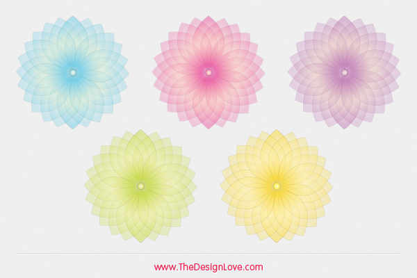 Transparent Flower Vector