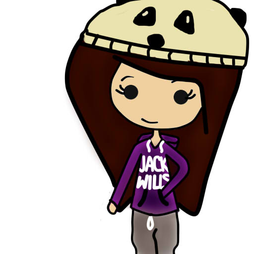 Tumblr Cartoon Icon Cute Brunette