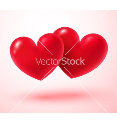 Two Valentine Hearts Two Valentine Hearts